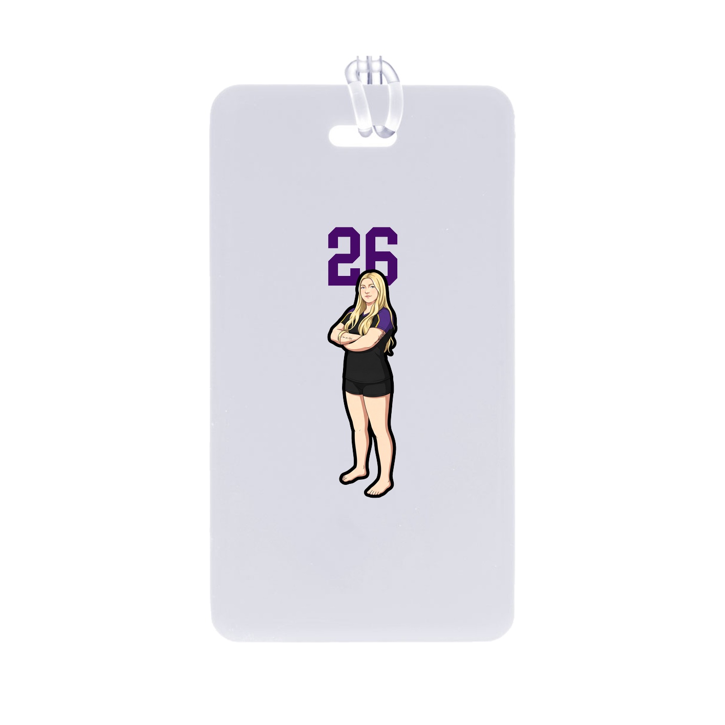 Bag Tag — Number Top in Classic