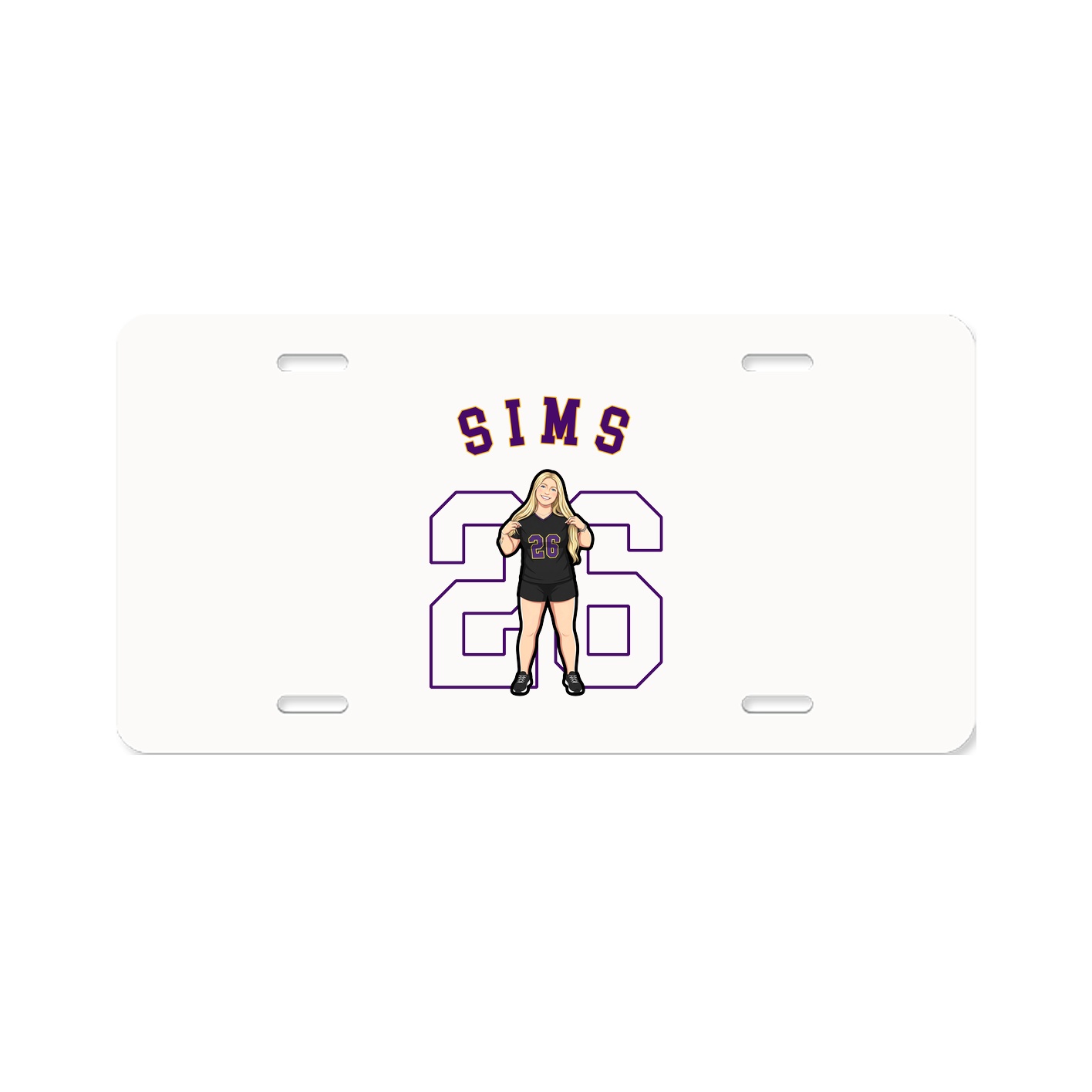 License Plate — Shirsey Arch in Classic