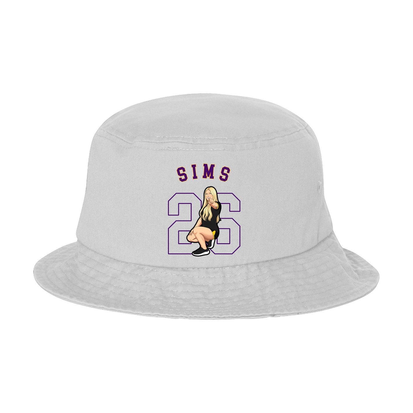 Bucket Cap — Shirsey Arch in White
