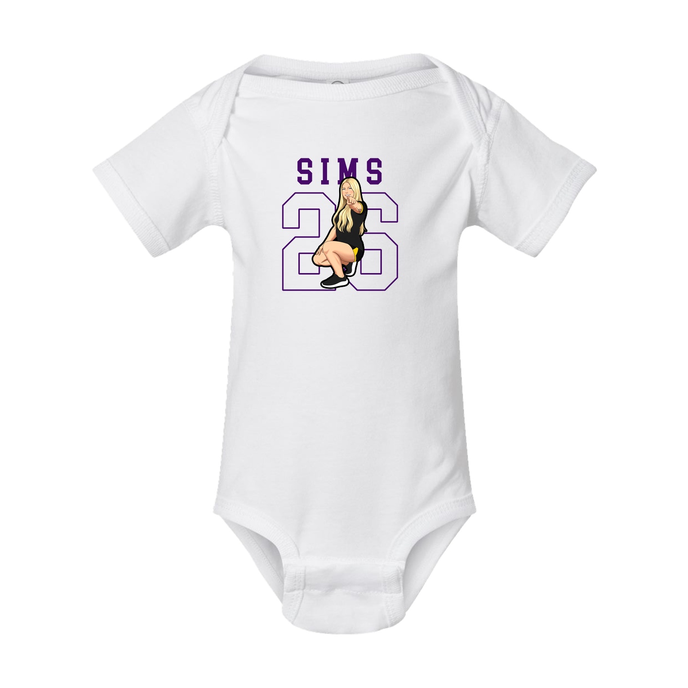 Baby Onesie — Shirsey in White