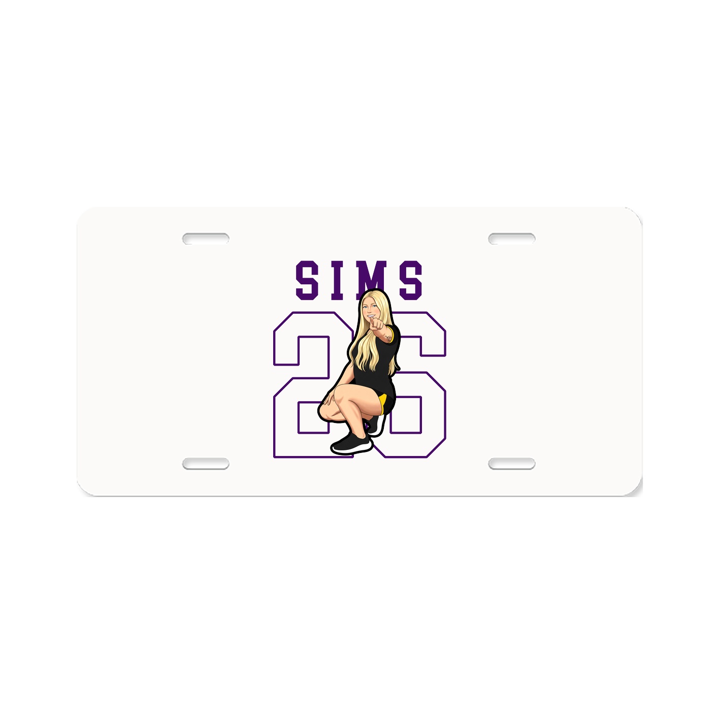 License Plate — Shirsey in Classic