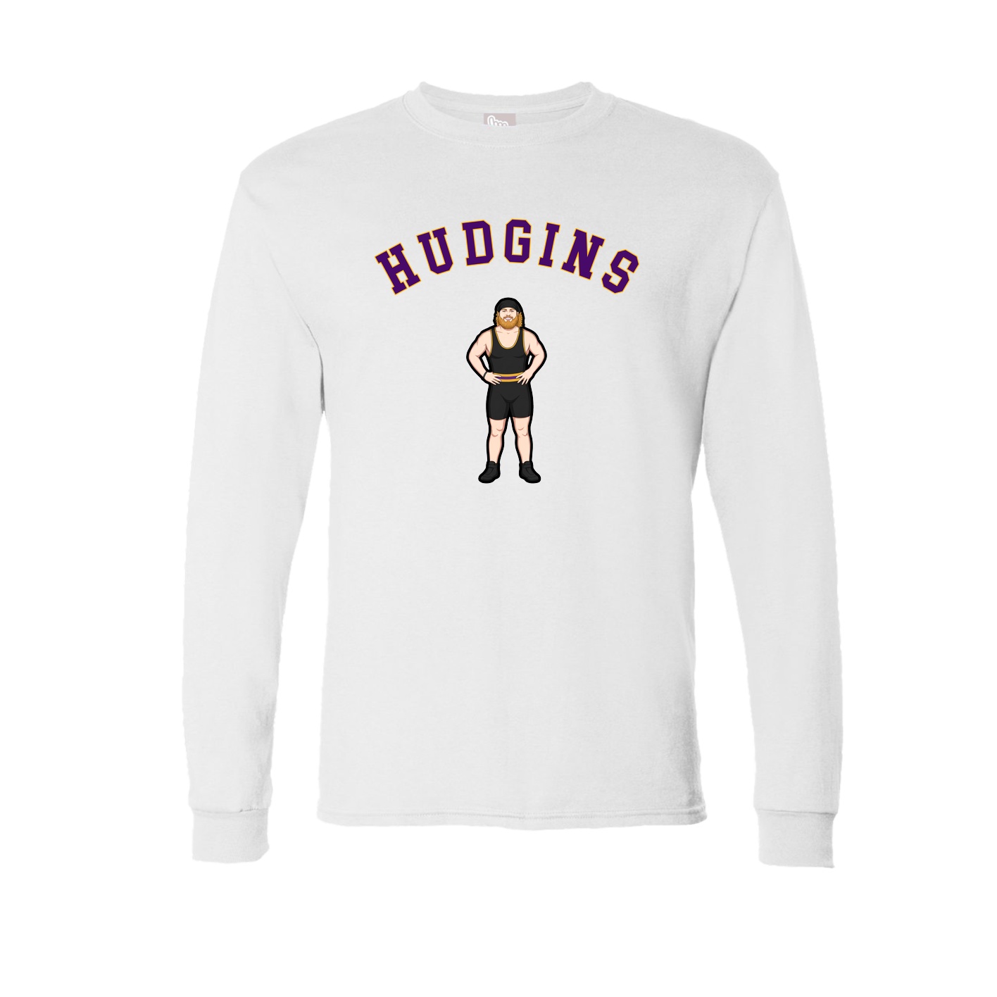 Long Sleeve Tee — Shirsey Arch in White
