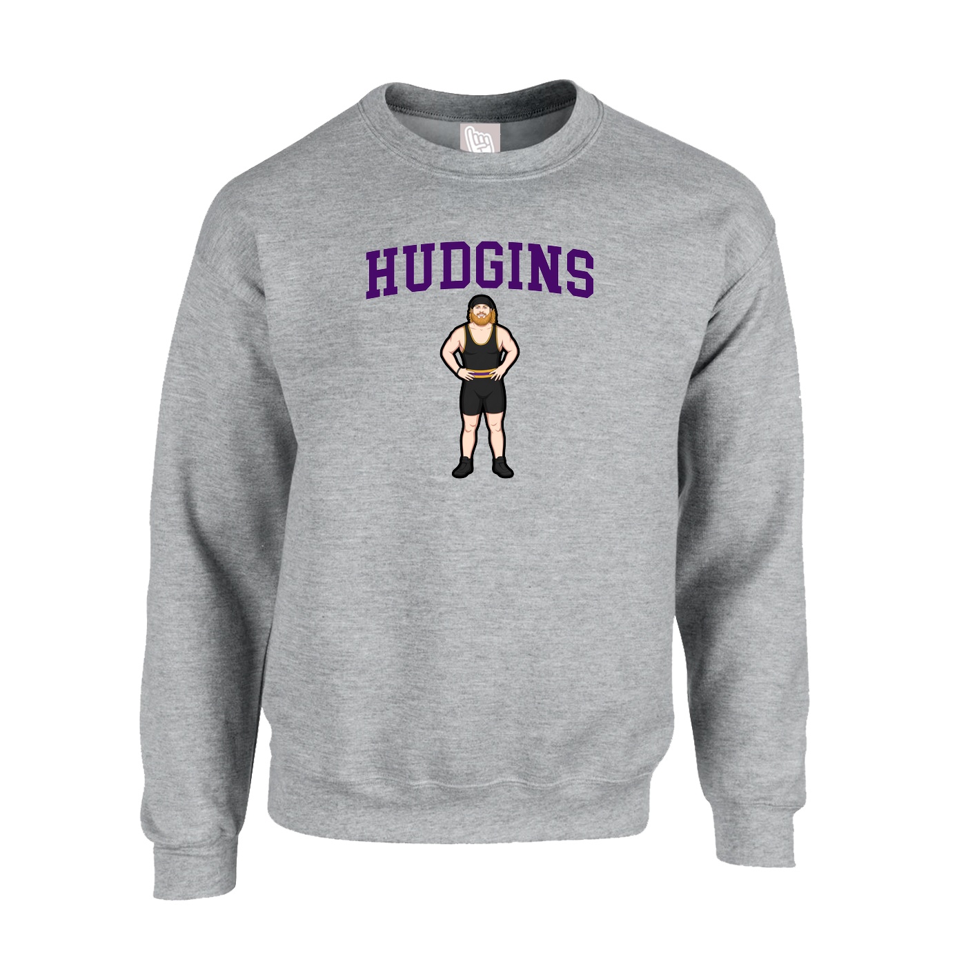 Fleece Crew — Shirsey in Grey
