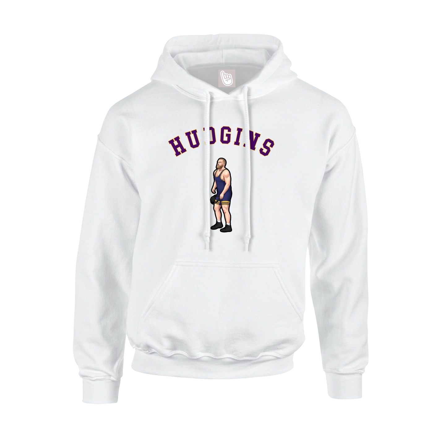 Hoodie — Shirsey Arch in White