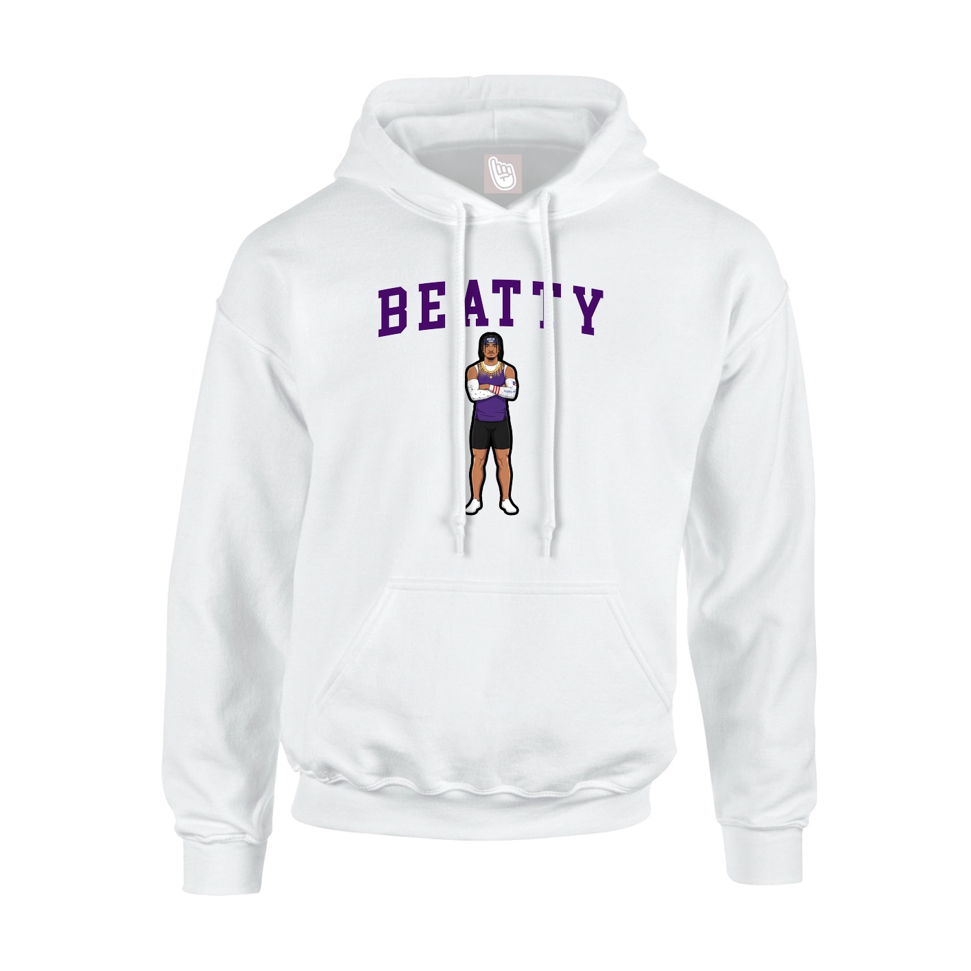 Youth Hoodie — Shirsey in White
