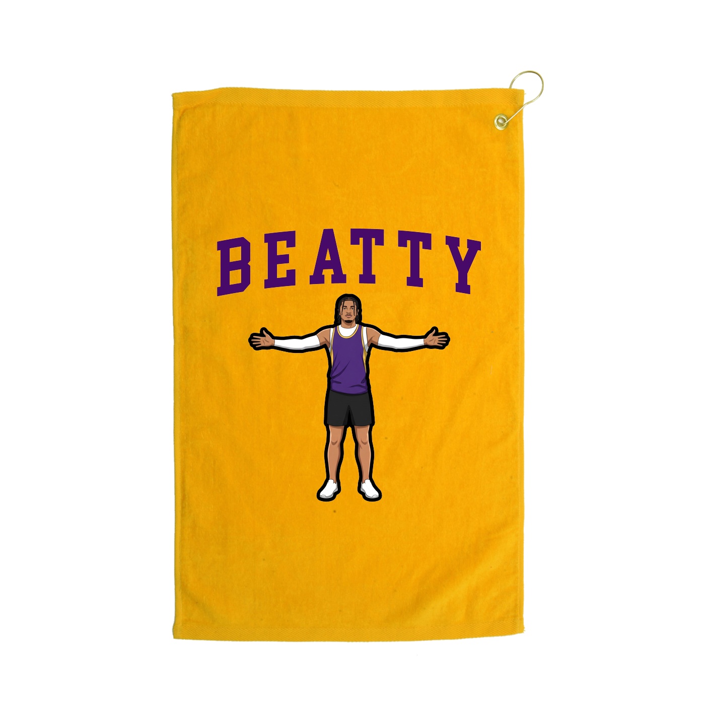 Golf Towel — Shirsey in Gold