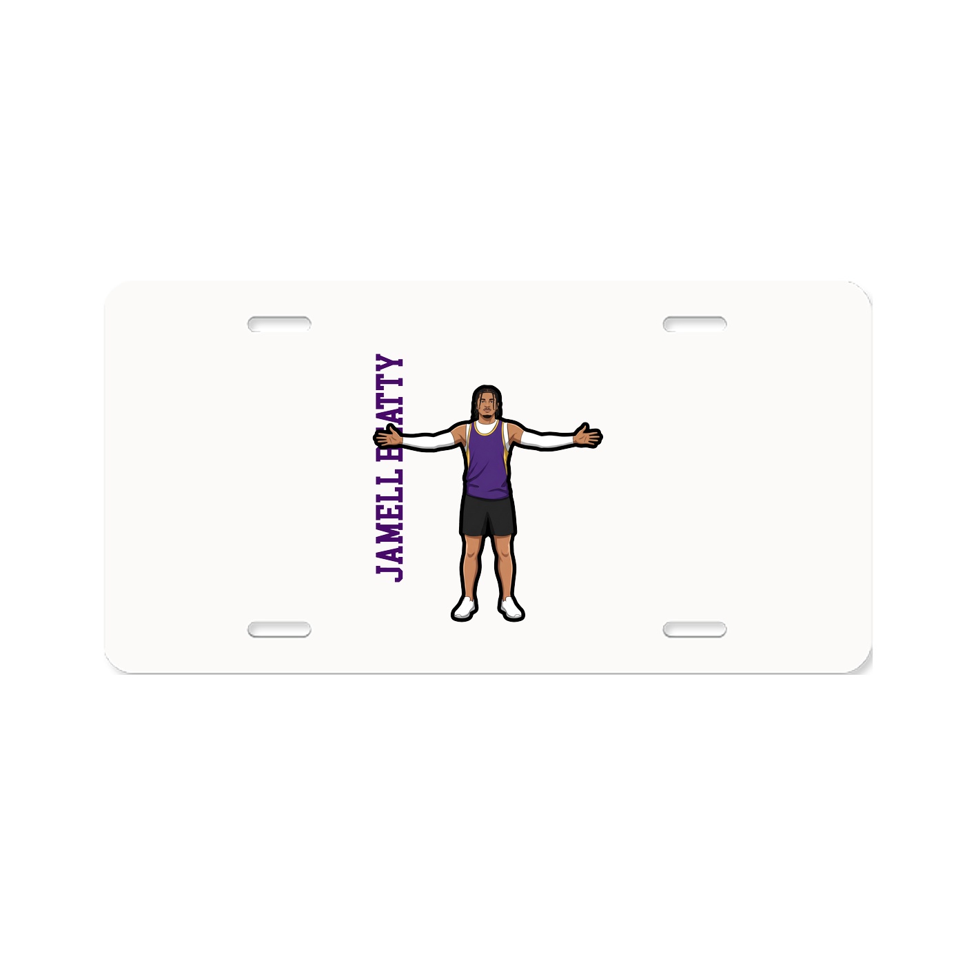 Aluminum License Plate