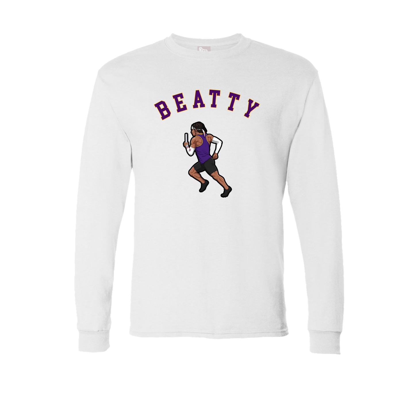 Long Sleeve Tee — Shirsey Arch in White