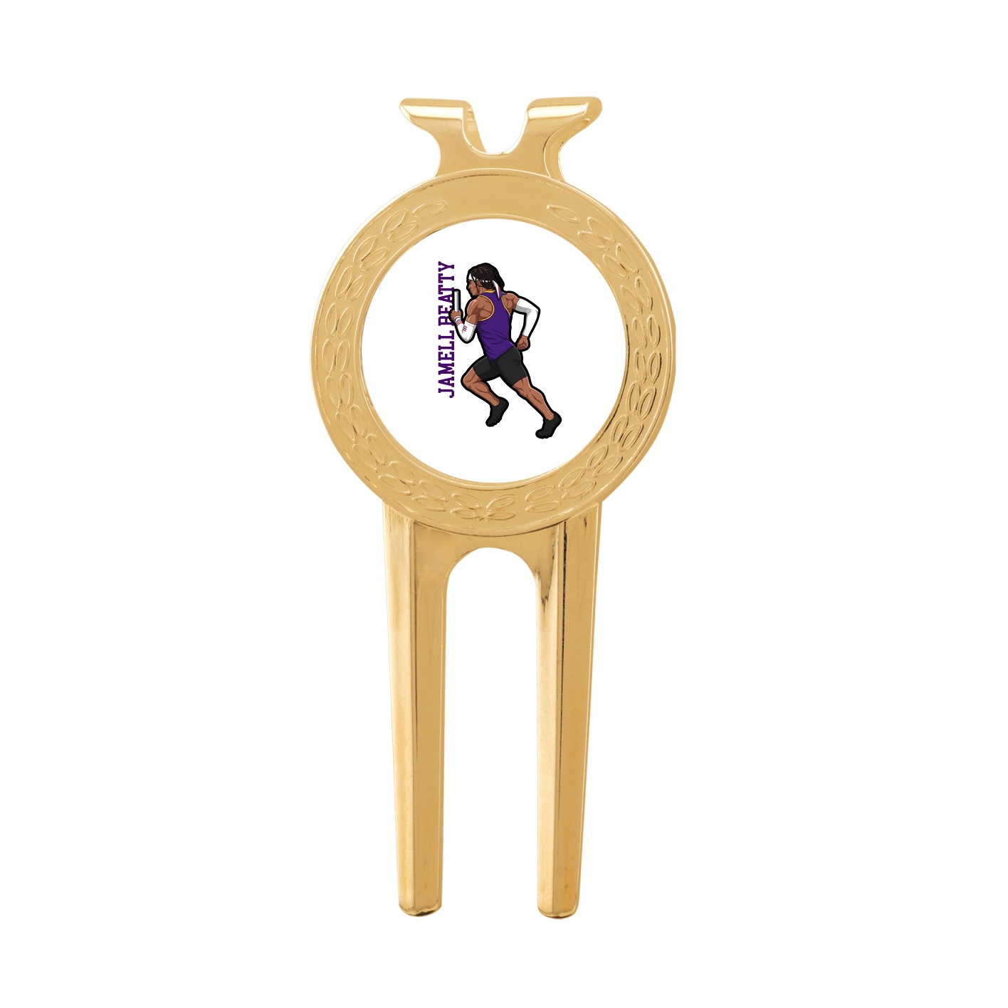 Divot Tool with Ball Marker — Name Vertical in Classic