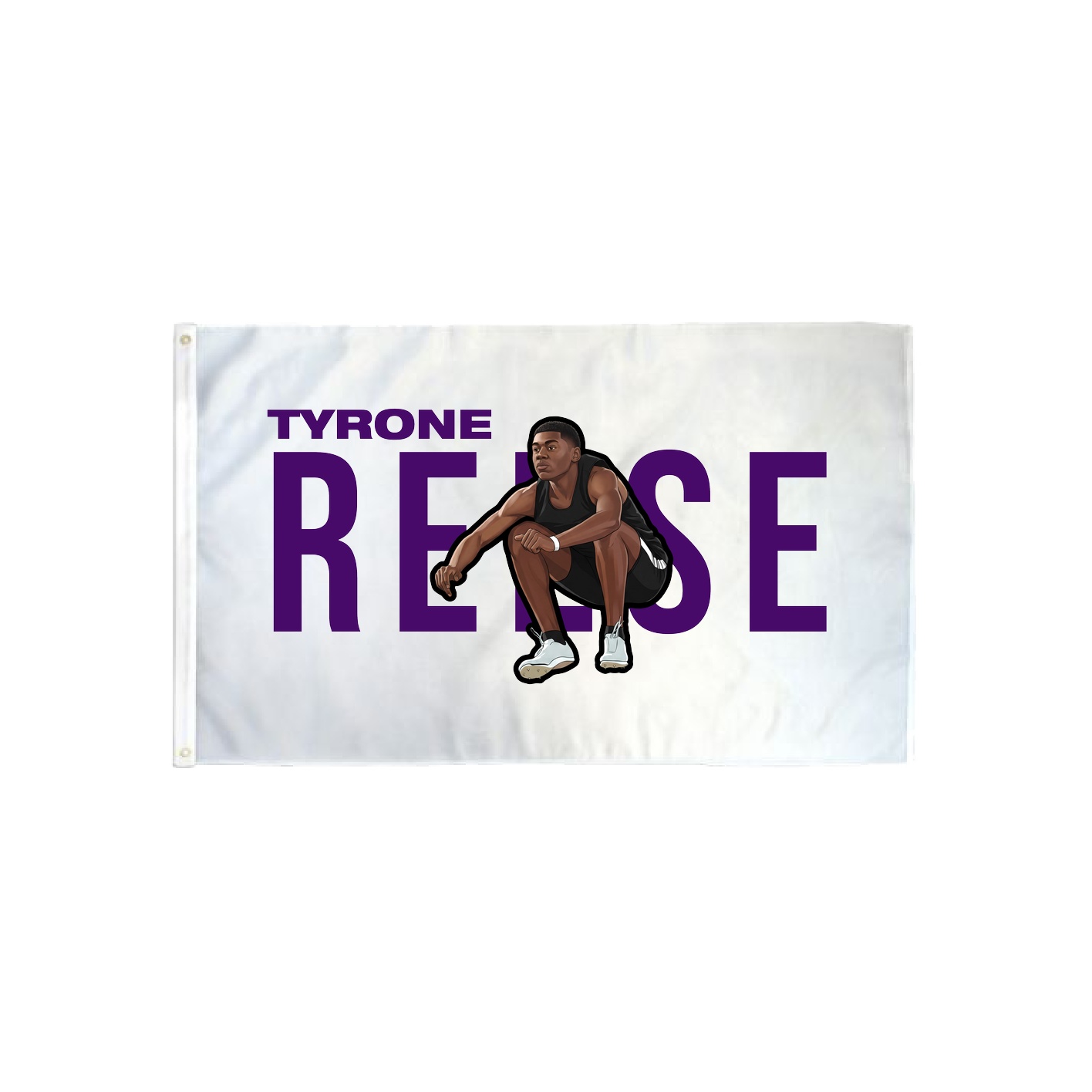 3x5 Flag — Player Name in Classic
