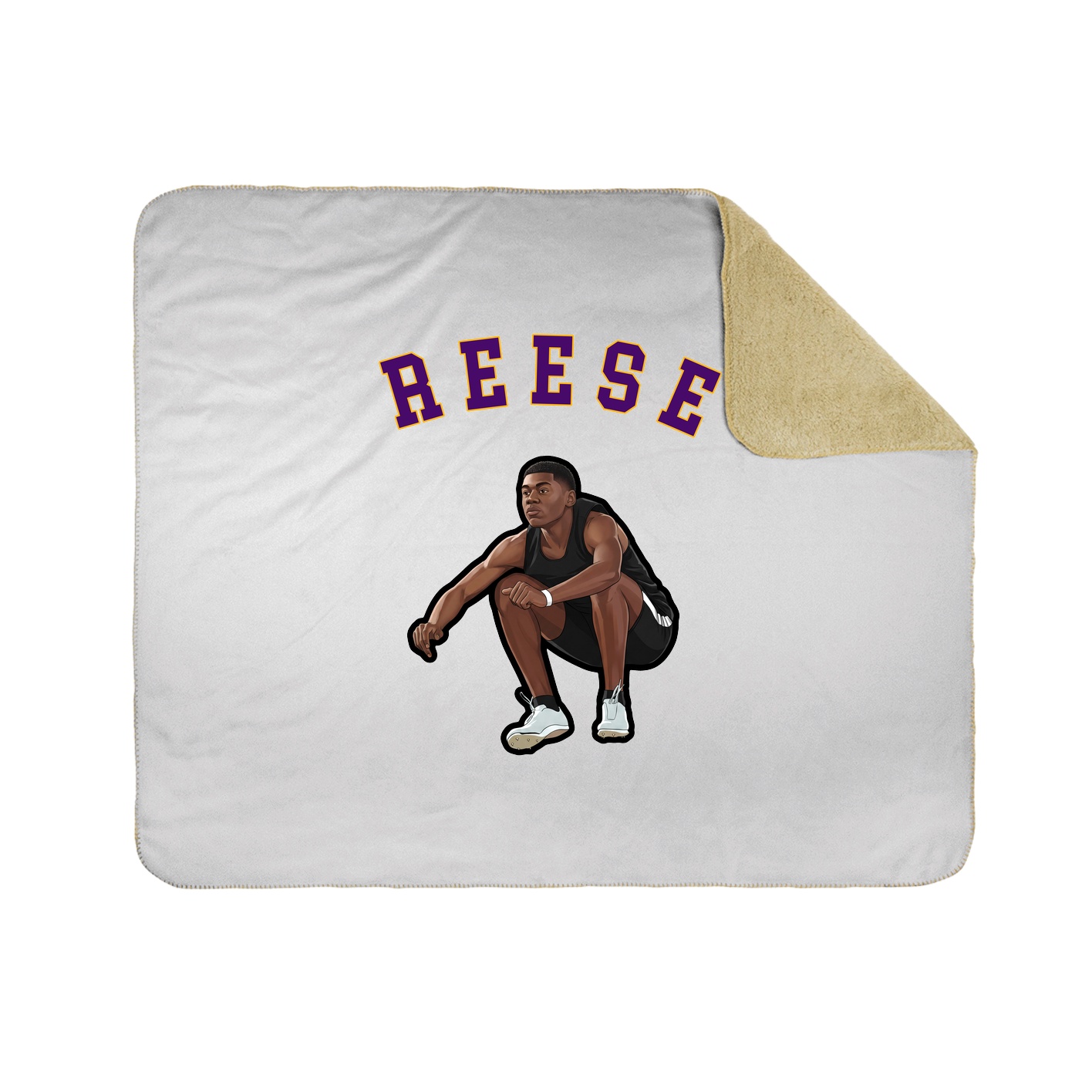 Throw Blanket — Shirsey Arch in White