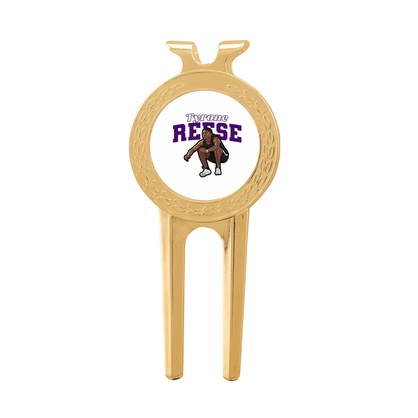 Divot Tool with Ball Marker — Name Arch in Classic