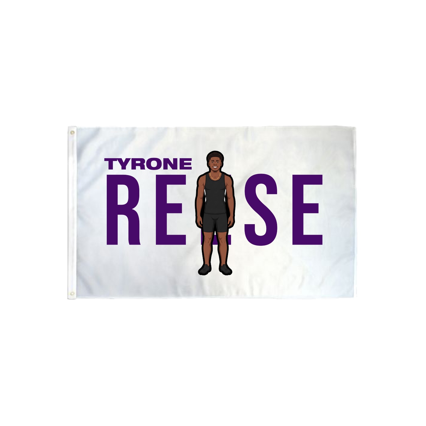 3x5 Flag — Player Name in Classic