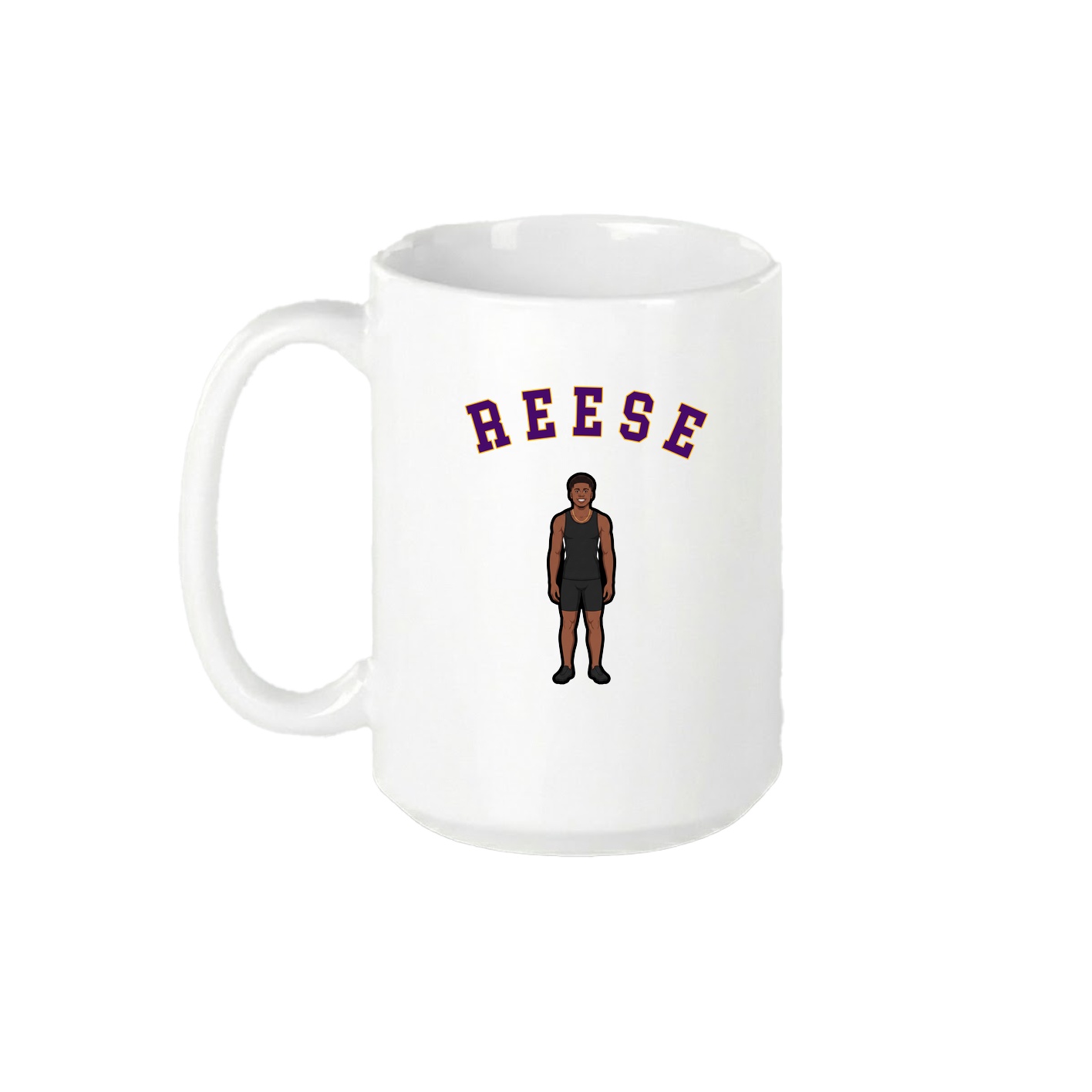 15oz Coffee Mug — Shirsey Arch in White