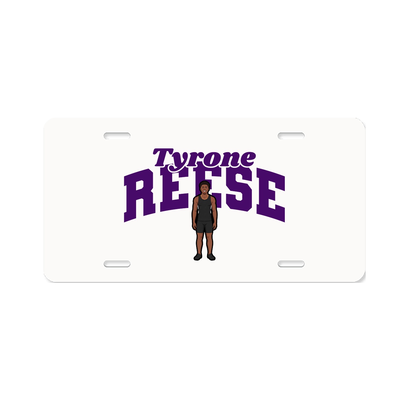 License Plate — Signature Arch in Classic