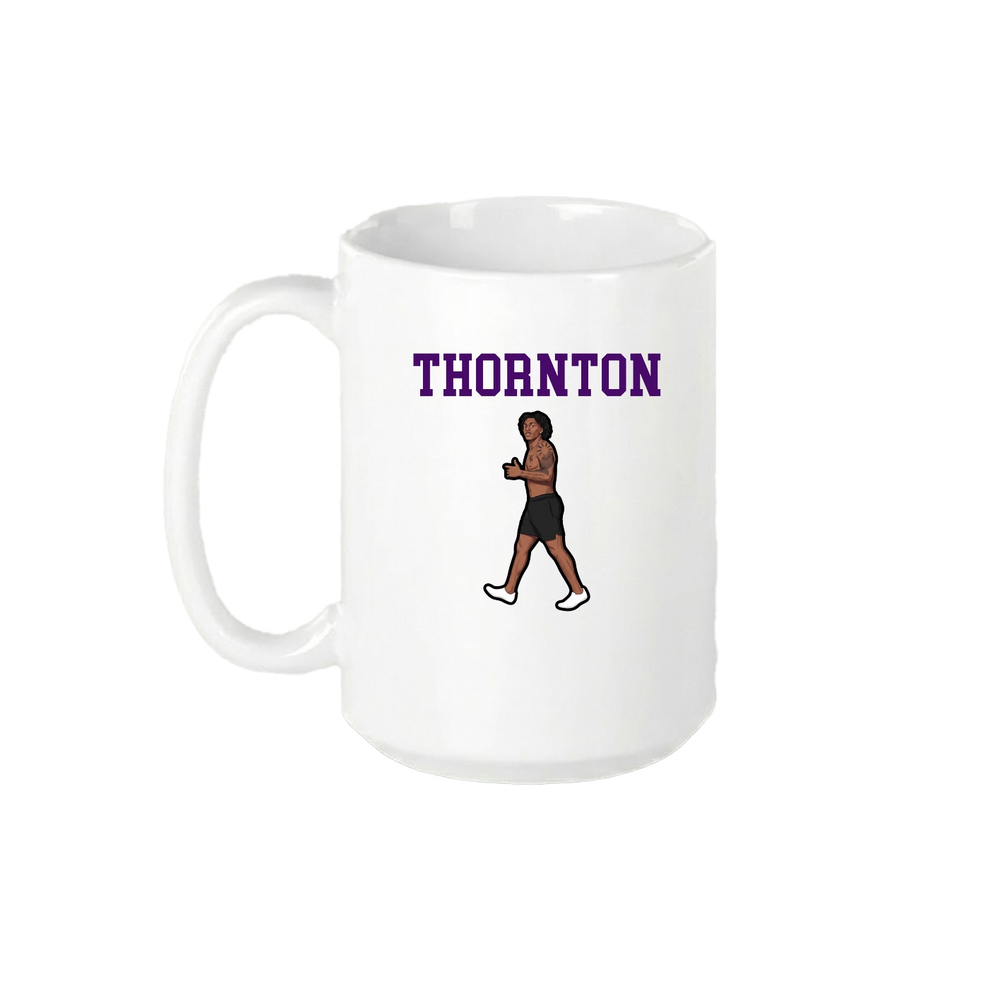 15oz Coffee Mug — Shirsey in White