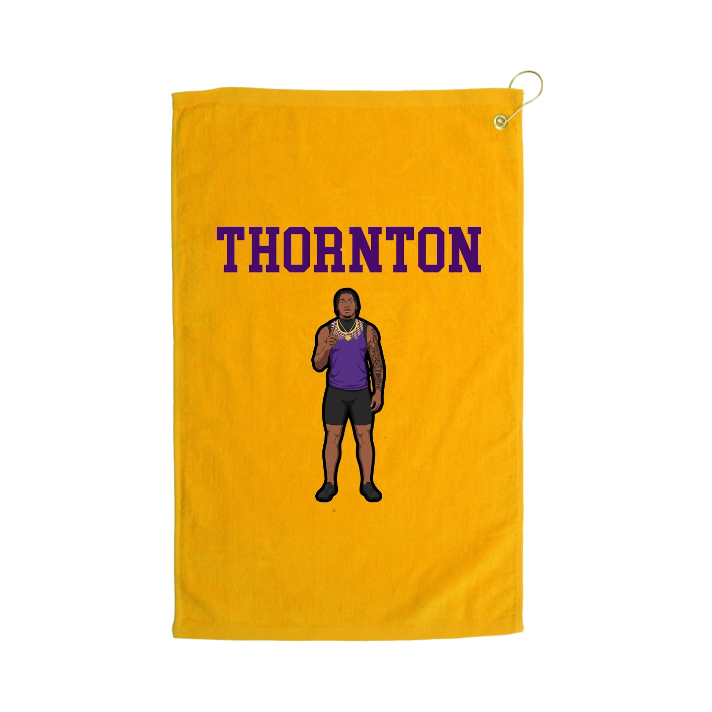 Golf Towel — Shirsey in Gold