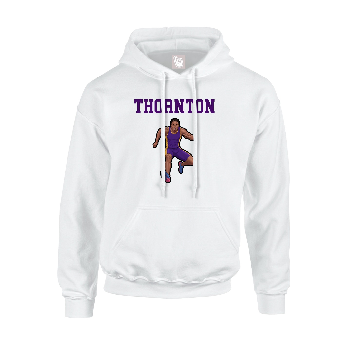 Youth Hoodie — Shirsey in White