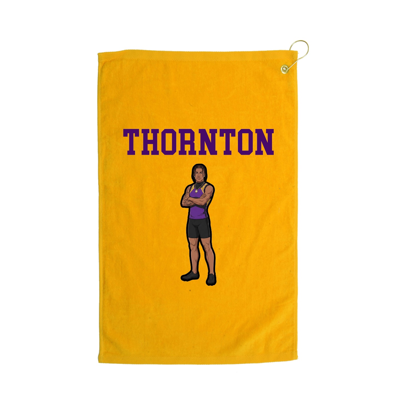 Golf Towel — Shirsey in Gold