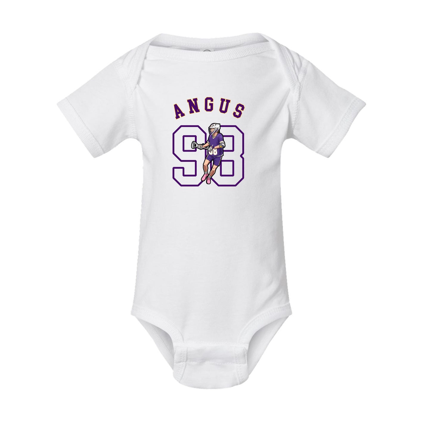 Baby Onesie — Shirsey Arch in White