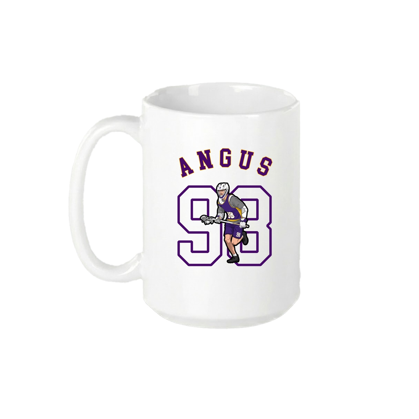 15oz Coffee Mug — Shirsey Arch in White