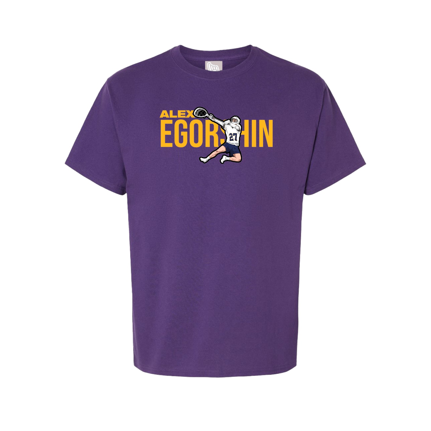 Youth Tee — Player Name in Purple