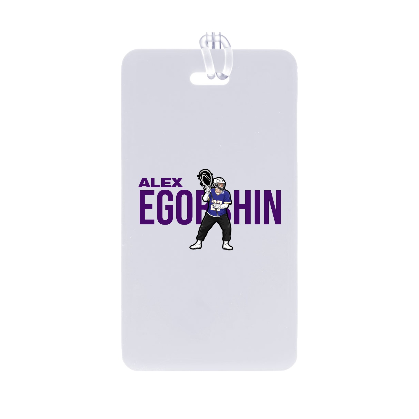 Bag Tag — Player Name in Classic