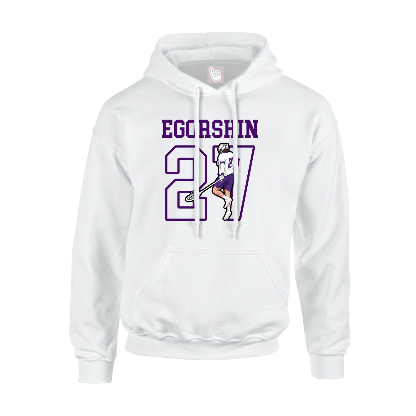 Hoodie — Shirsey in White