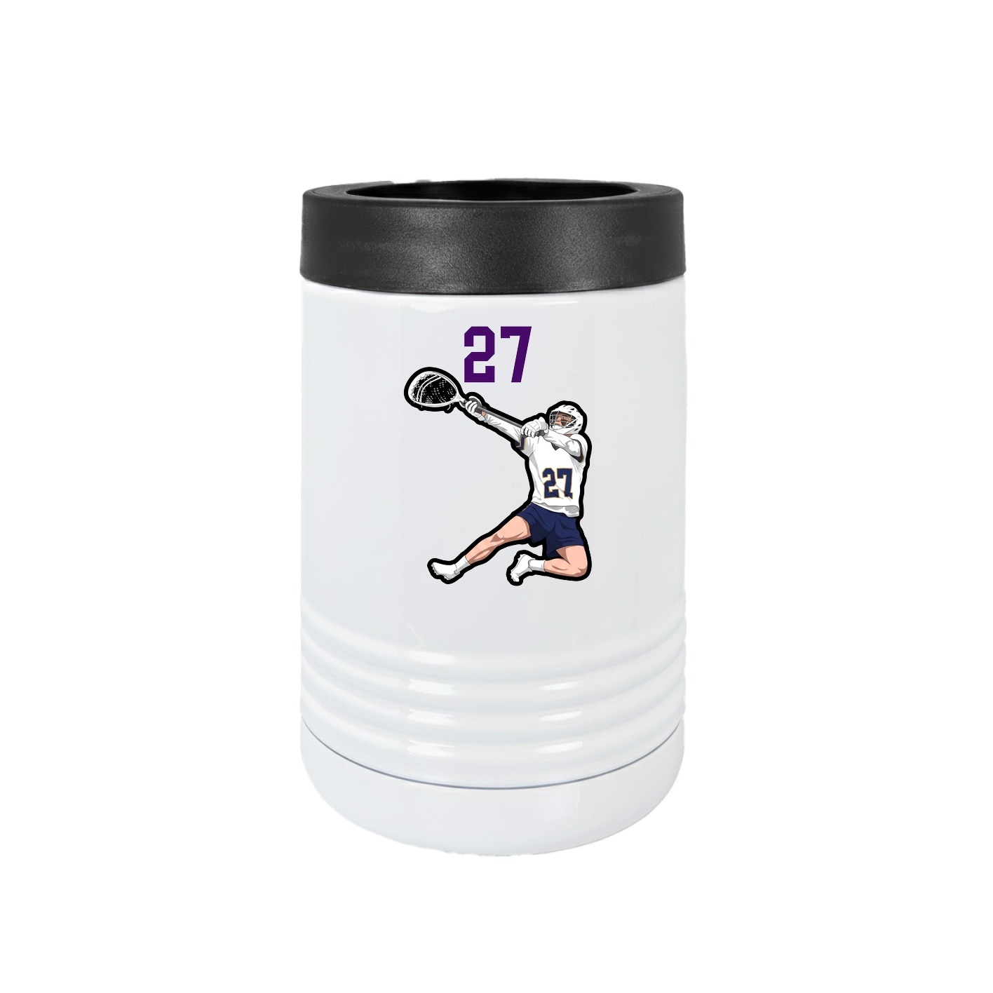 Beverage Holder — Number Top in White