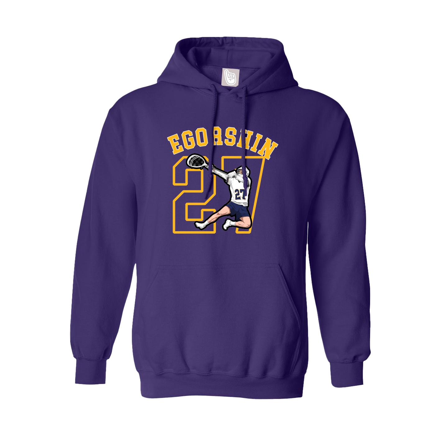 Hoodie — Shirsey Arch in Purple