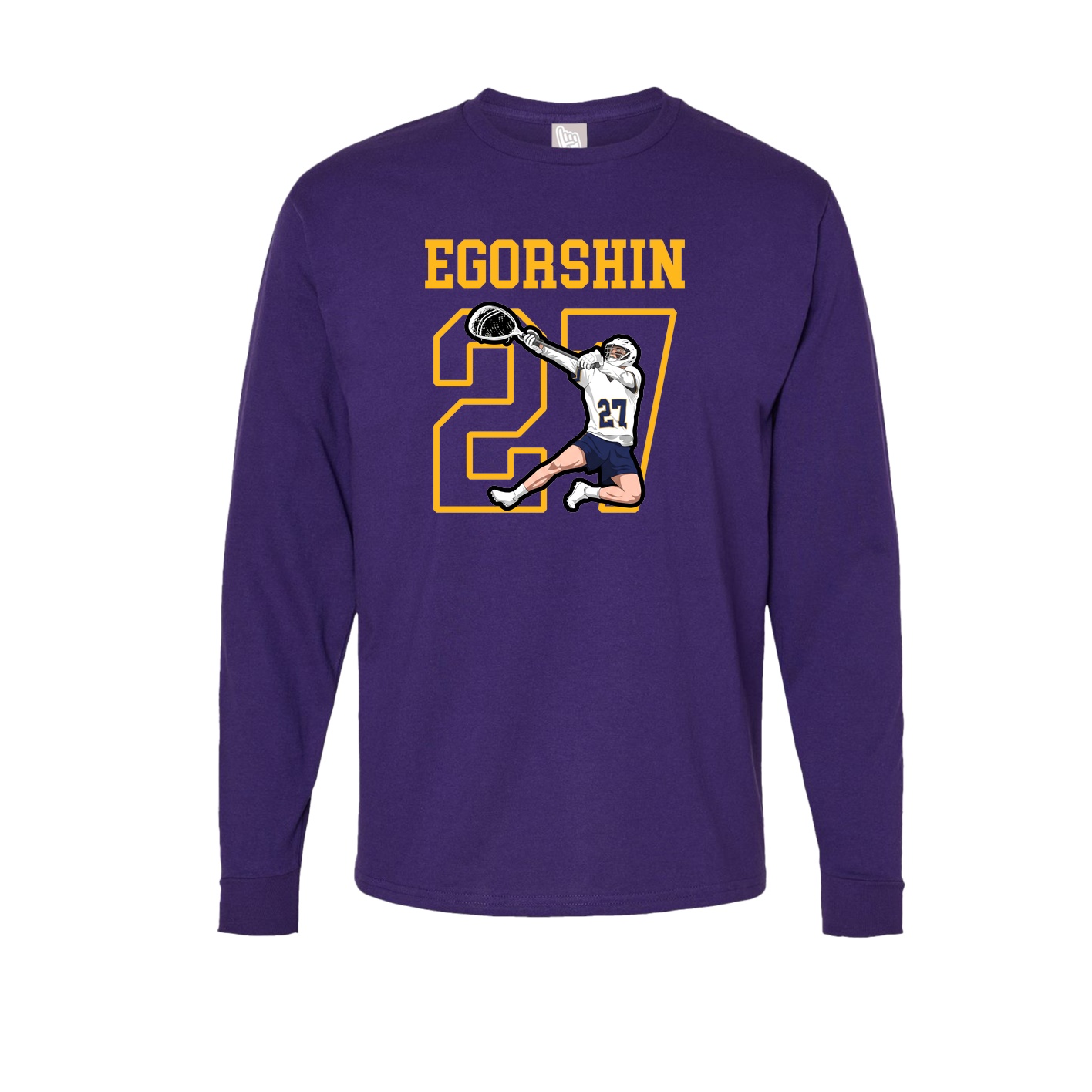 Long Sleeve Tee — Shirsey in Purple
