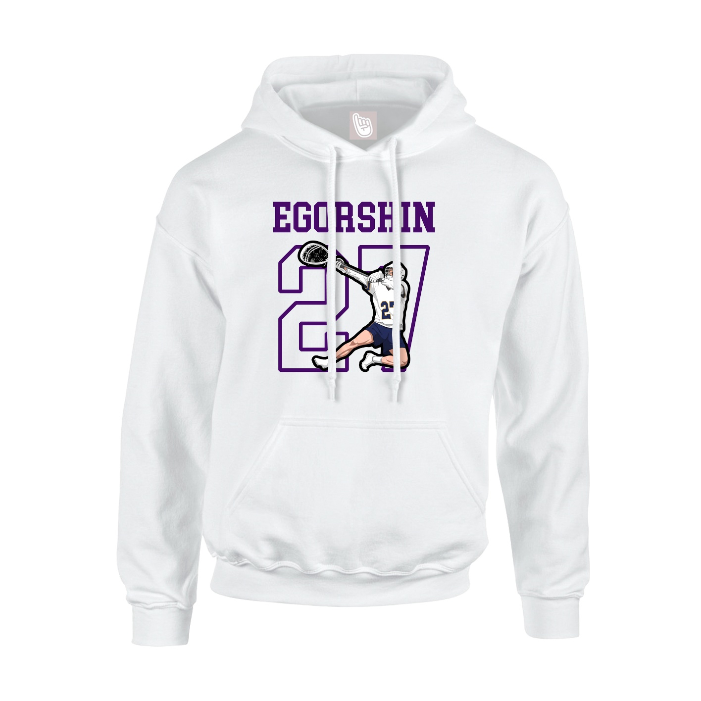 Youth Hoodie — Shirsey in White