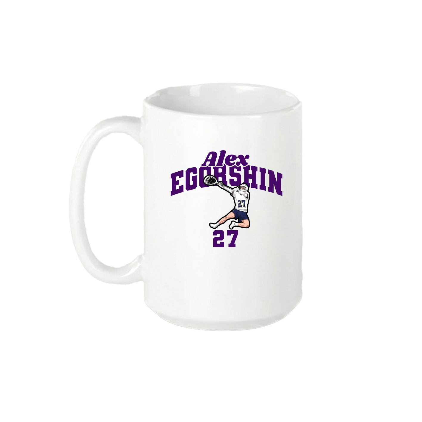 15oz Coffee Mug — Signature Arch in White
