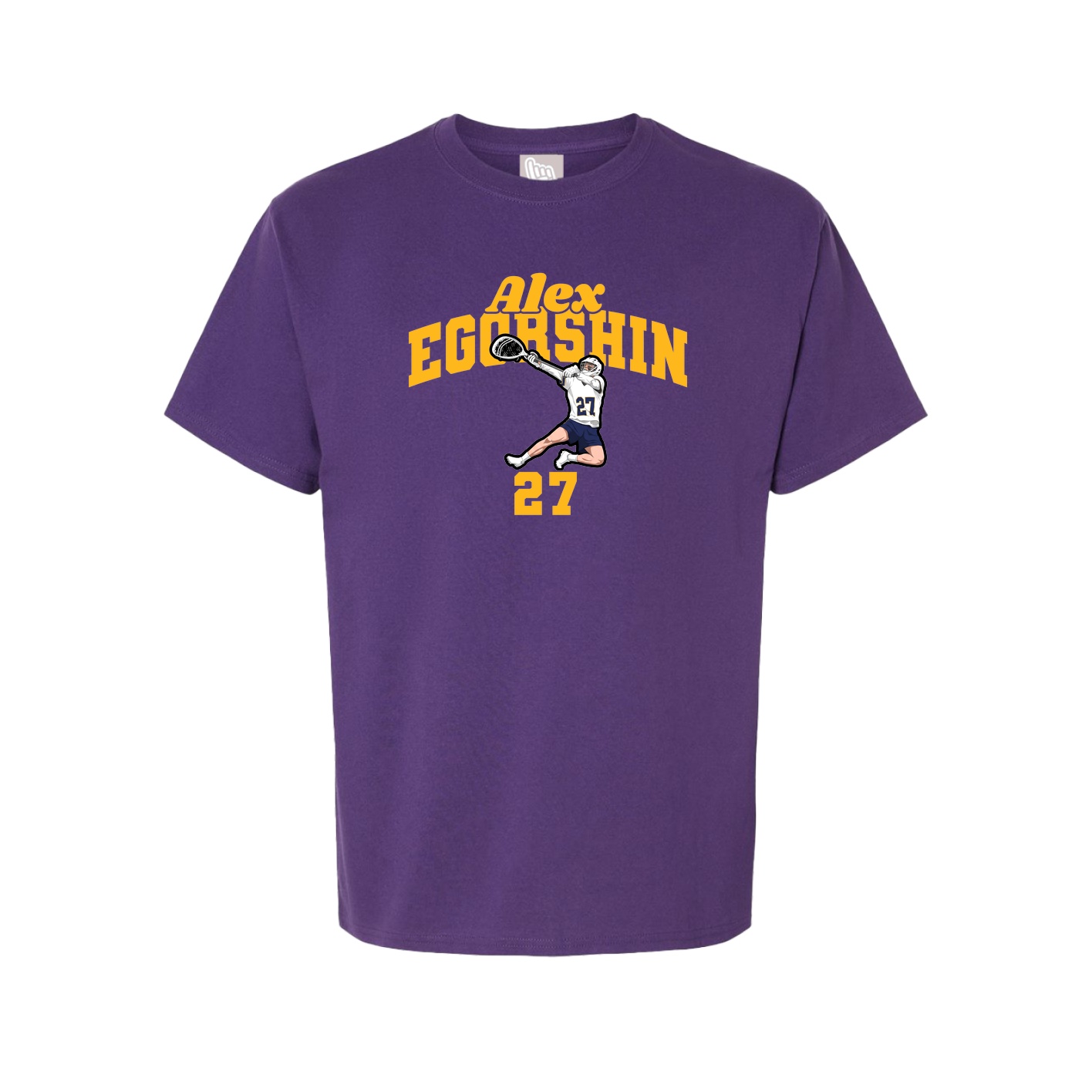 Tee — Signature Arch in Purple
