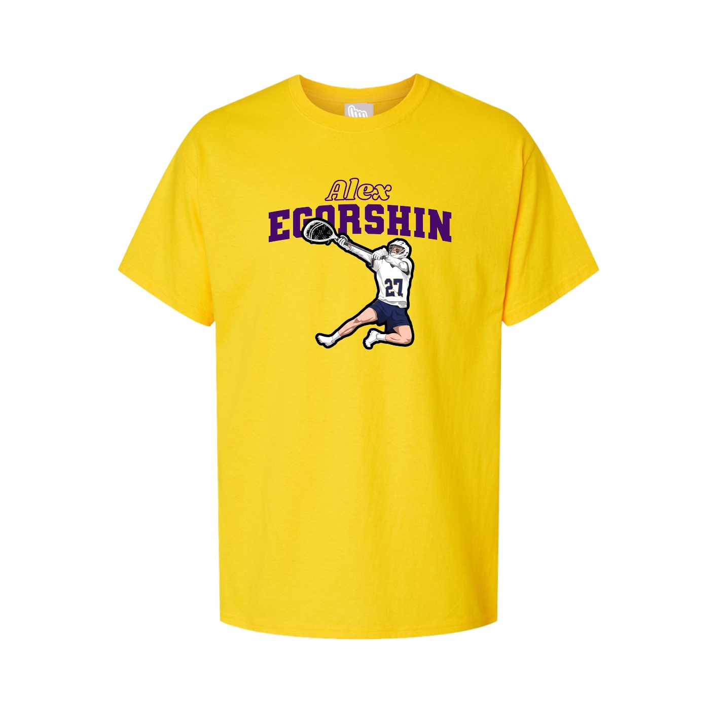Tee — Name Arch in Gold