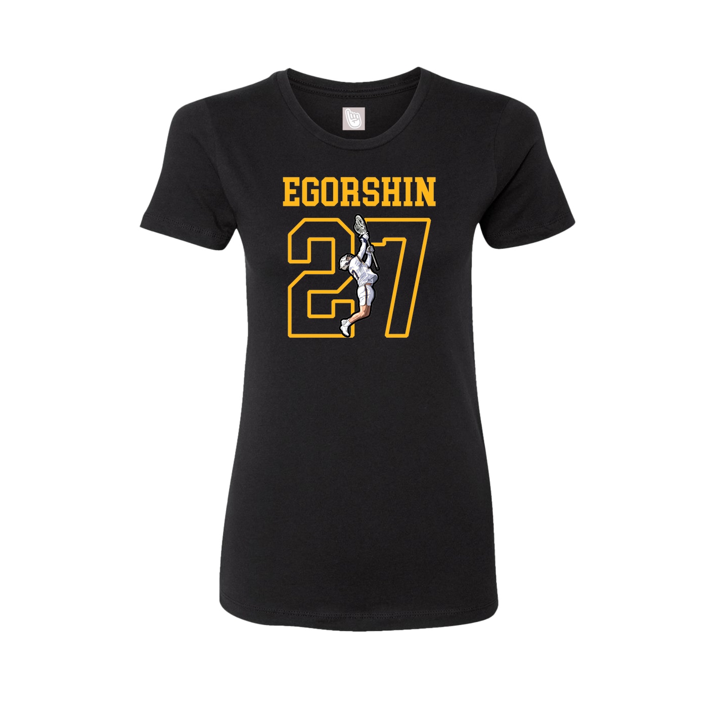 Fitted Women's Tee — Shirsey in Black