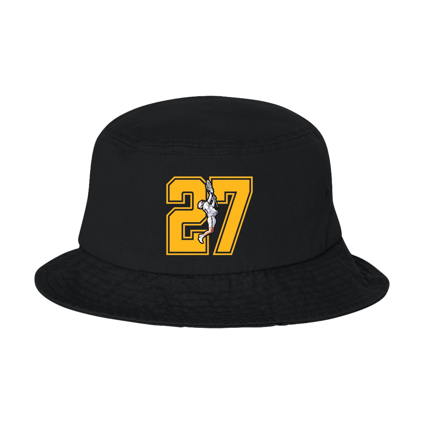 Bucket Cap — Number in Black