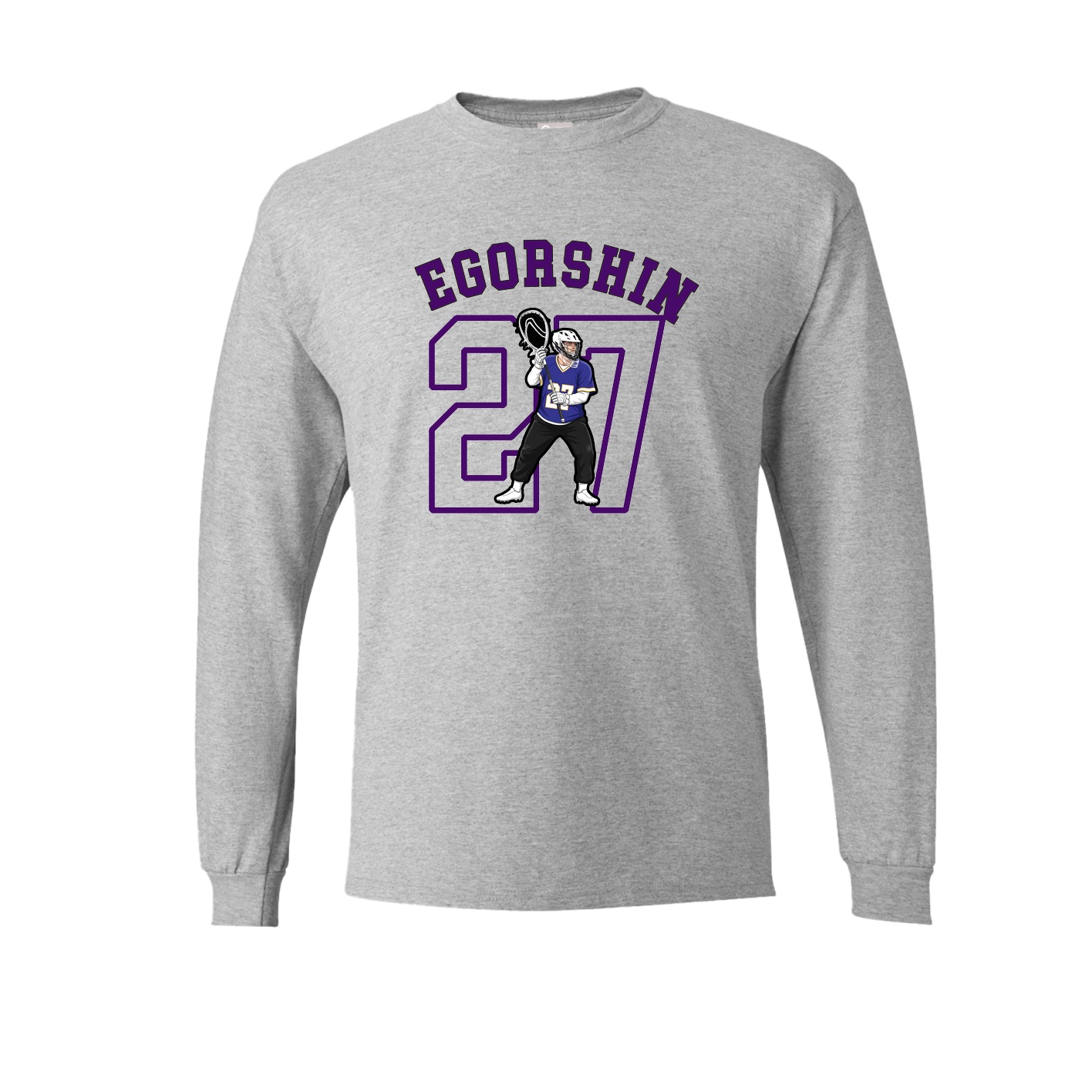 Long Sleeve Tee — Shirsey Arch in Grey