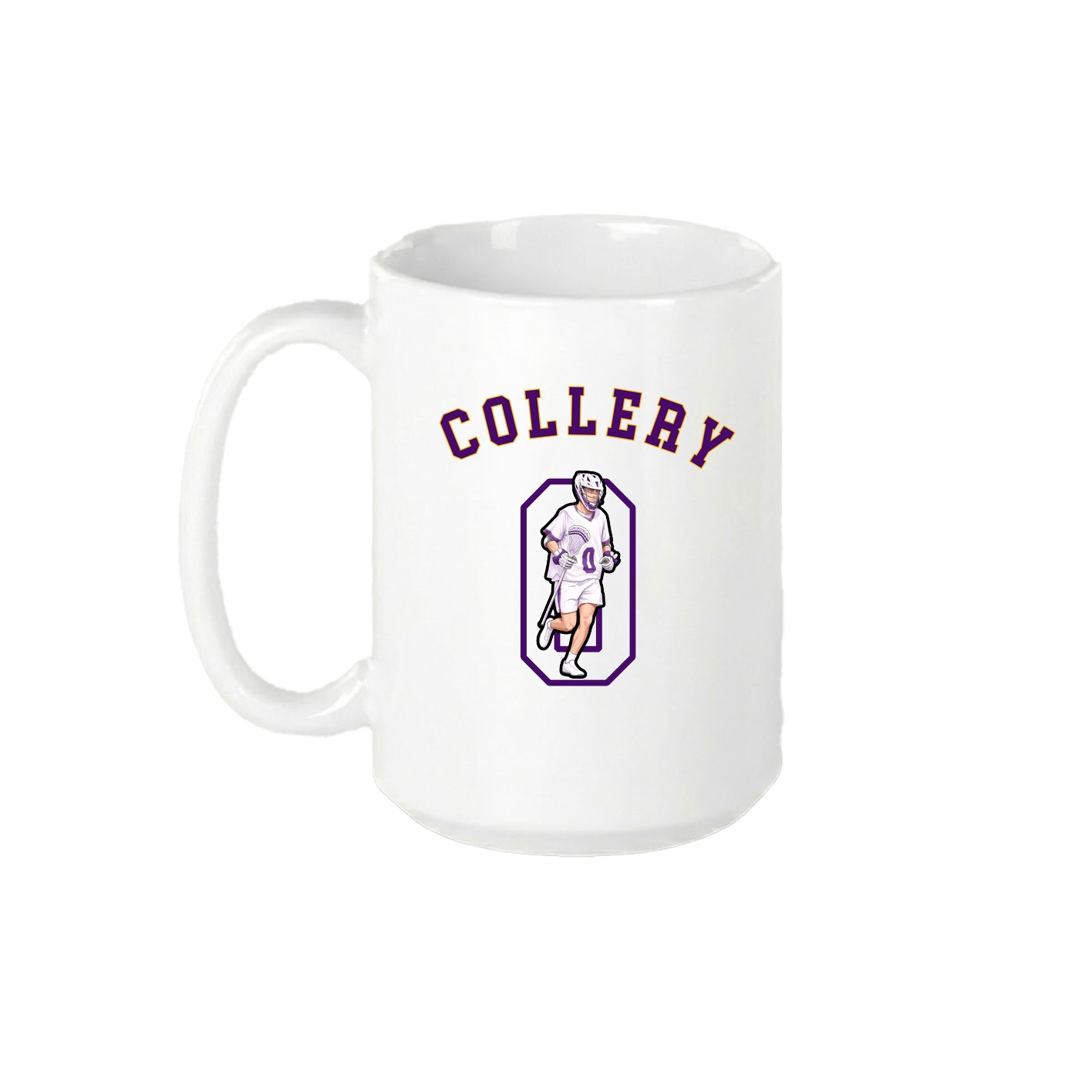 15oz Coffee Mug — Shirsey Arch in White