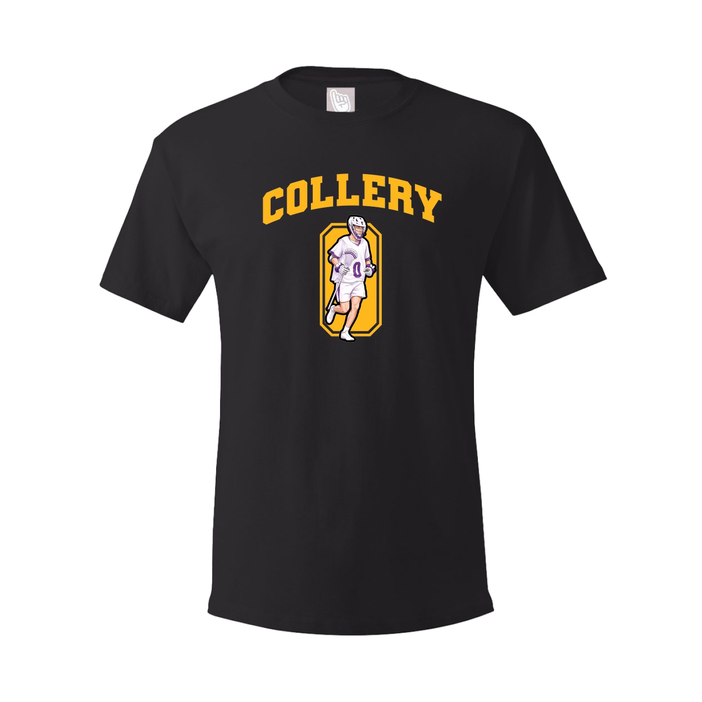 Youth Tee — Number in Black