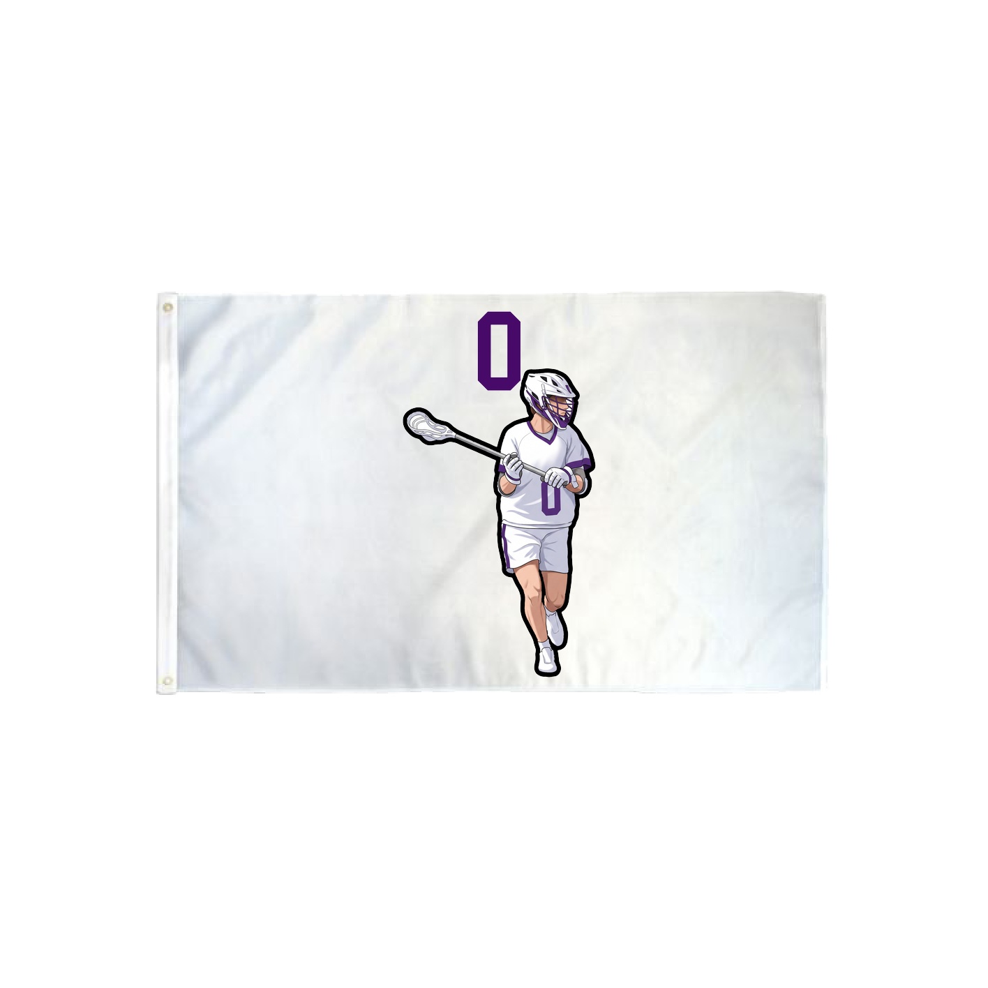 3x5 Flag — Number Top in Classic