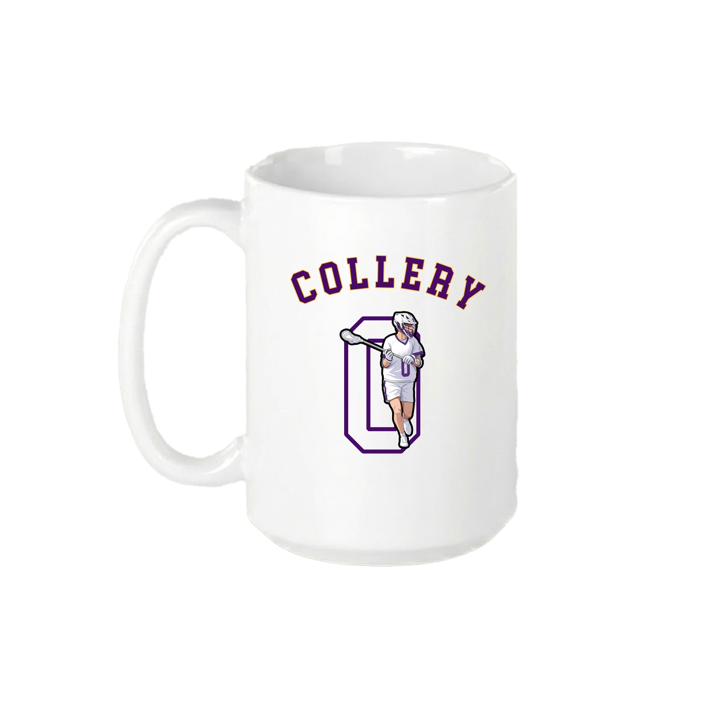 15oz Coffee Mug — Shirsey Arch in White
