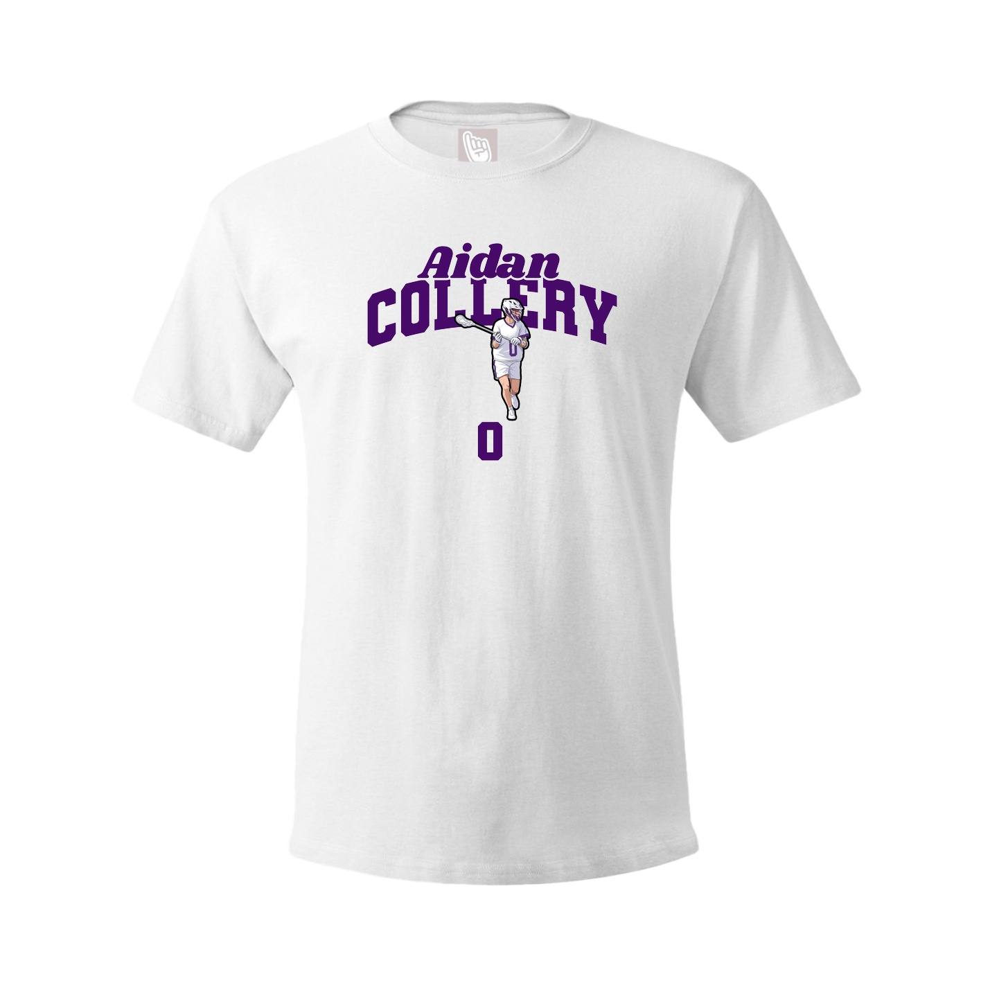 Youth Tee — Signature Arch in White