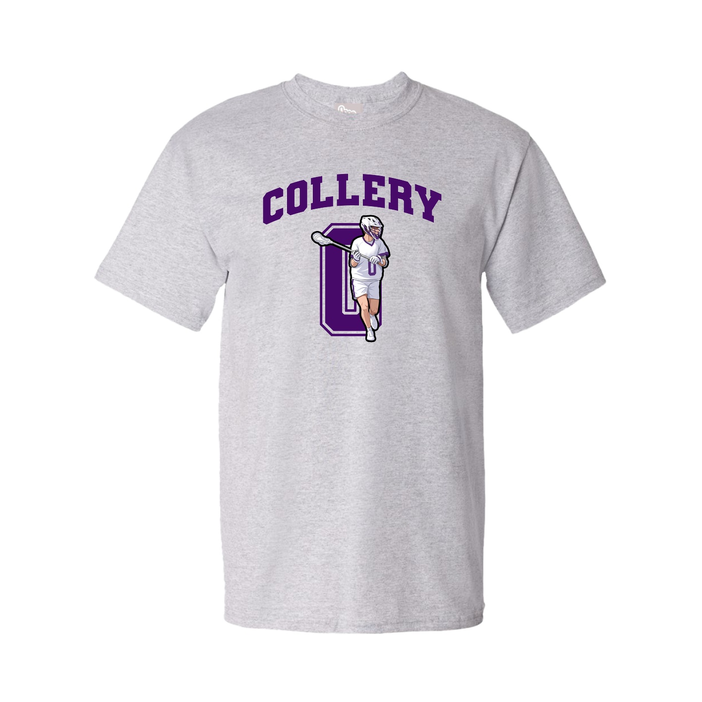 Youth Tee — Number in Grey
