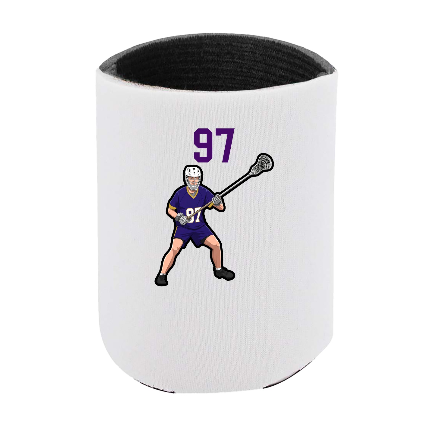 Can Holder — Number Top in White