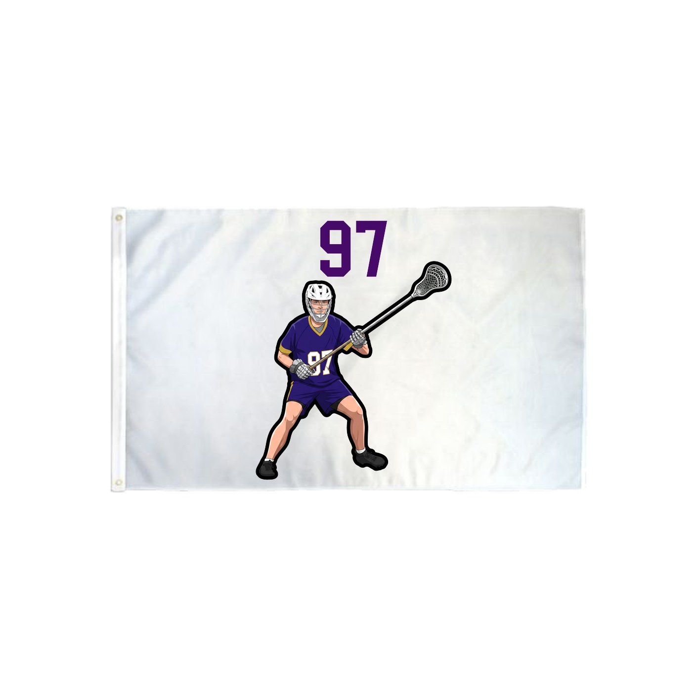 3x5 Flag — Number Top in Classic