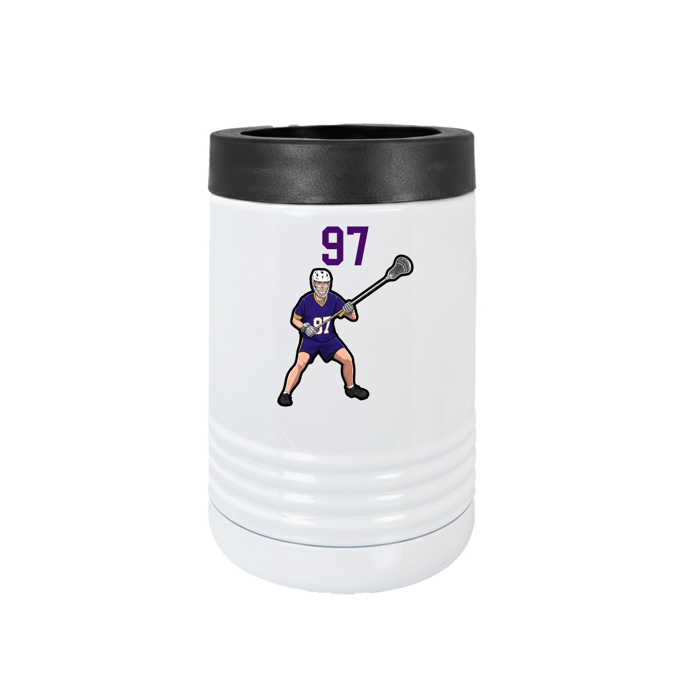 Beverage Holder — Number Top in White
