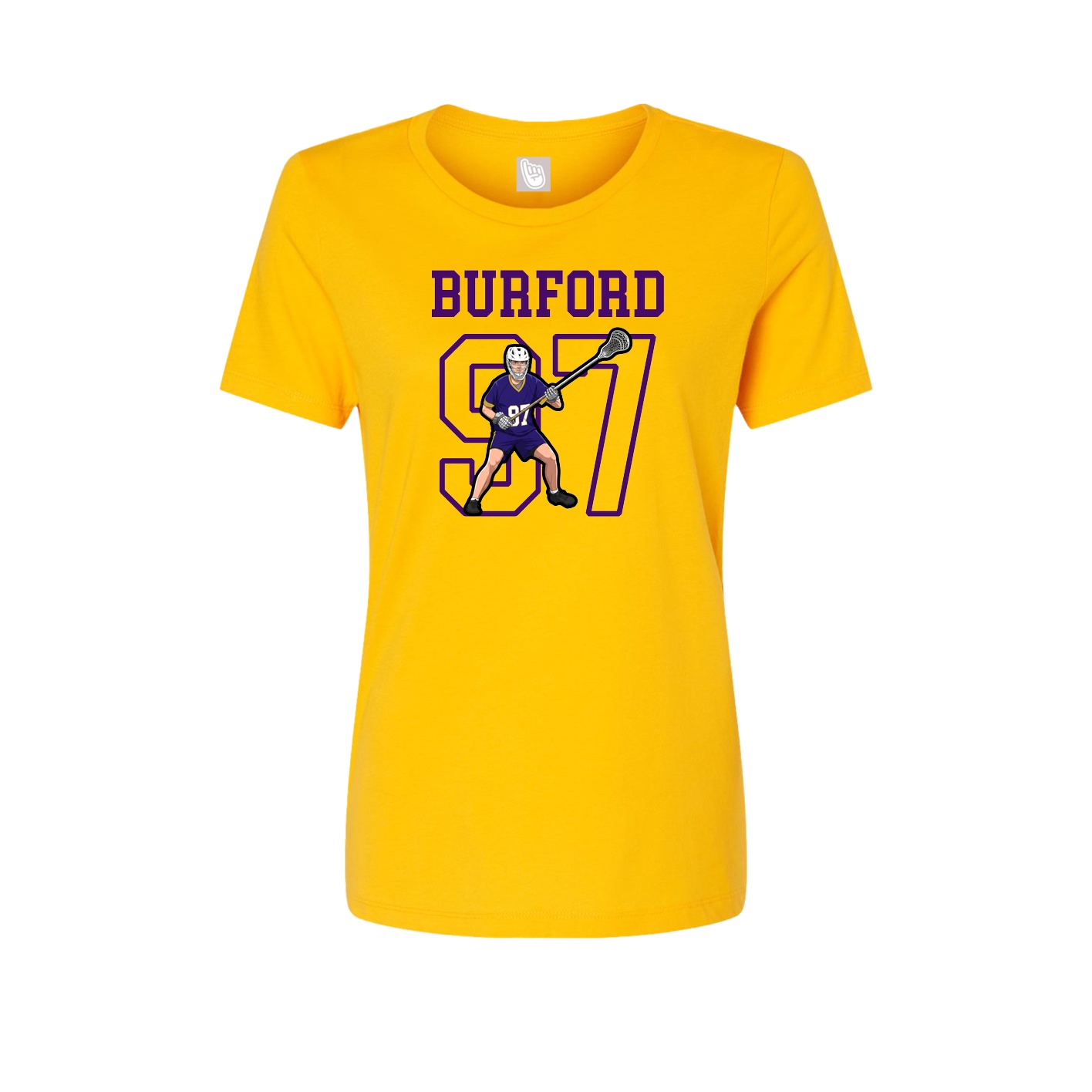 Fitted Women's Tee — Shirsey in Gold