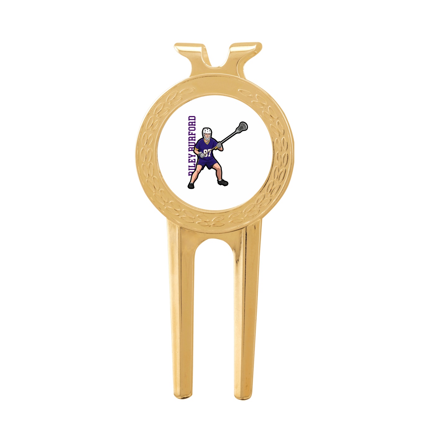 Divot Tool with Ball Marker — Name Vertical in Classic