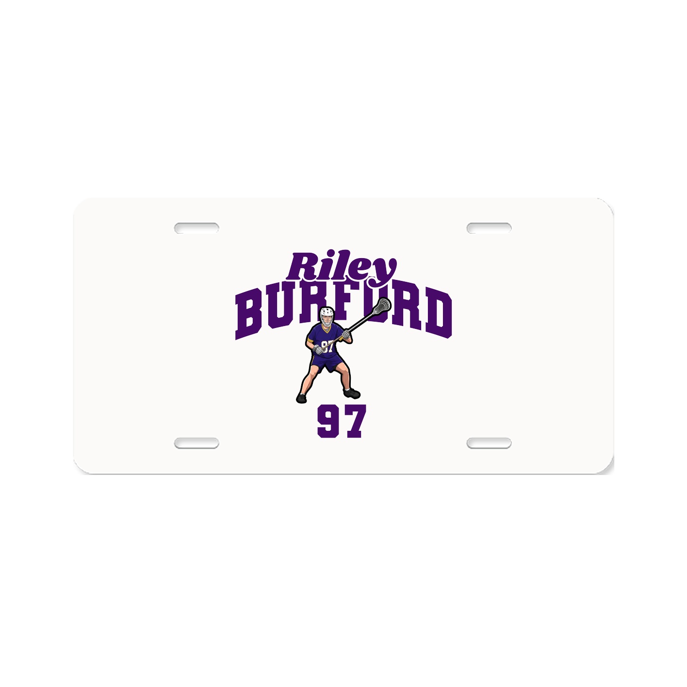 License Plate — Signature Arch in Classic